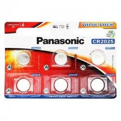 Baterie Panasonic 2025 x 6